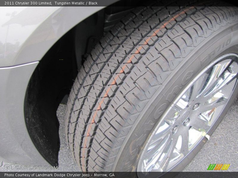 Tungsten Metallic / Black 2011 Chrysler 300 Limited
