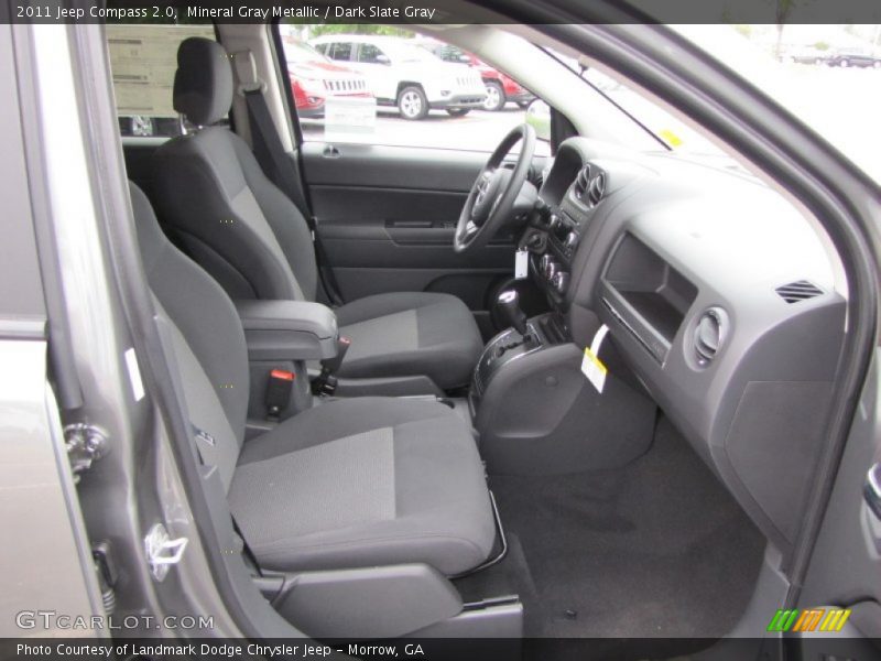 Mineral Gray Metallic / Dark Slate Gray 2011 Jeep Compass 2.0