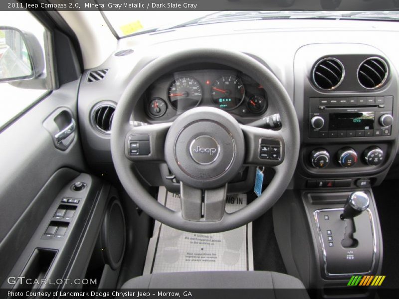 Mineral Gray Metallic / Dark Slate Gray 2011 Jeep Compass 2.0