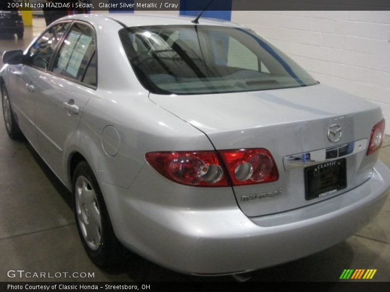 Glacier Silver Metallic / Gray 2004 Mazda MAZDA6 i Sedan