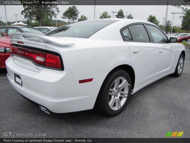 Bright White / Black 2011 Dodge Charger R/T