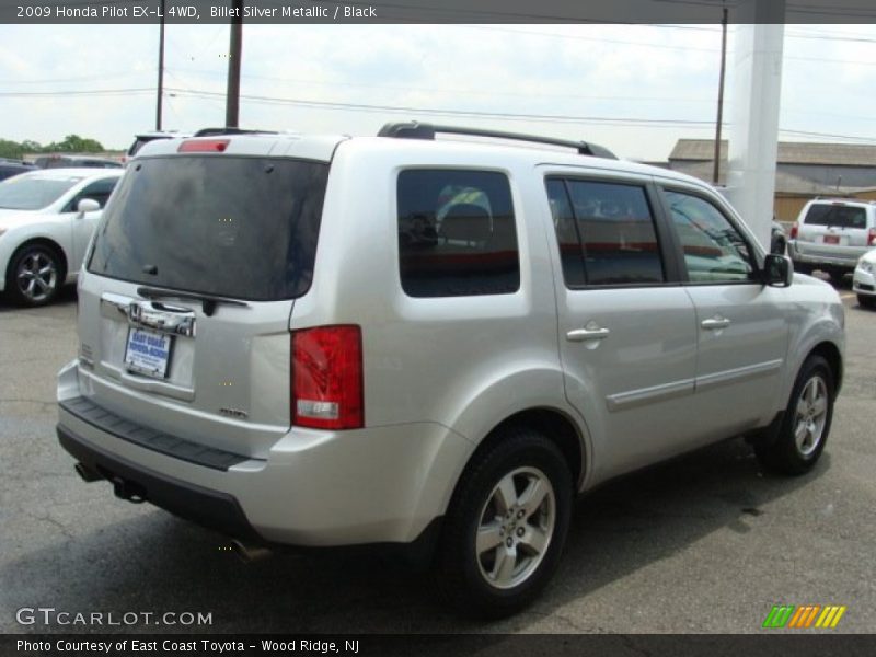 Billet Silver Metallic / Black 2009 Honda Pilot EX-L 4WD