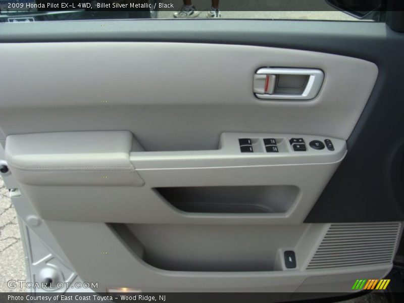 Billet Silver Metallic / Black 2009 Honda Pilot EX-L 4WD