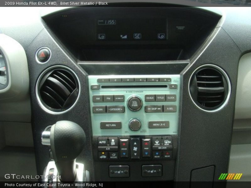 Billet Silver Metallic / Black 2009 Honda Pilot EX-L 4WD