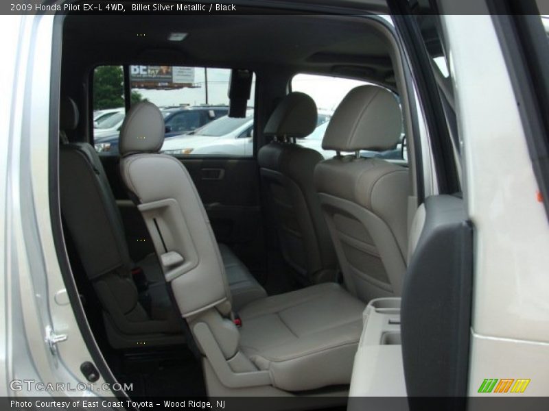 Billet Silver Metallic / Black 2009 Honda Pilot EX-L 4WD