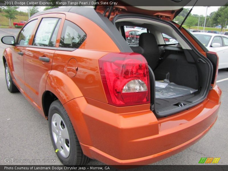 Mango Tango Pearl / Dark Slate Gray 2011 Dodge Caliber Express