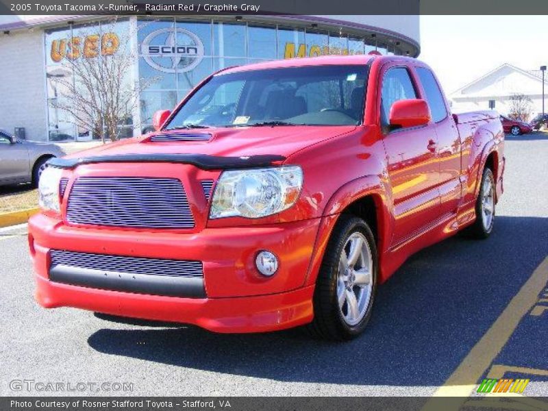 Radiant Red / Graphite Gray 2005 Toyota Tacoma X-Runner