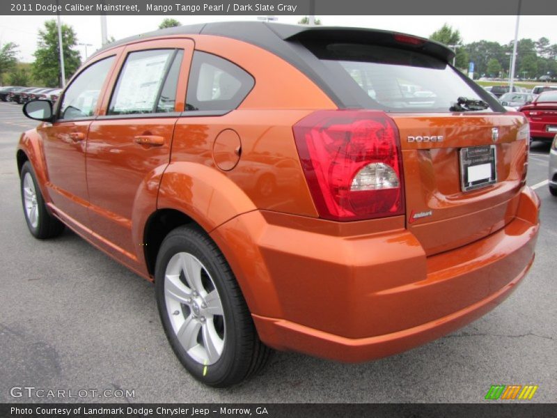 Mango Tango Pearl / Dark Slate Gray 2011 Dodge Caliber Mainstreet