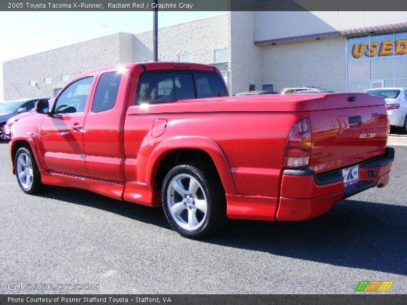 Radiant Red / Graphite Gray 2005 Toyota Tacoma X-Runner