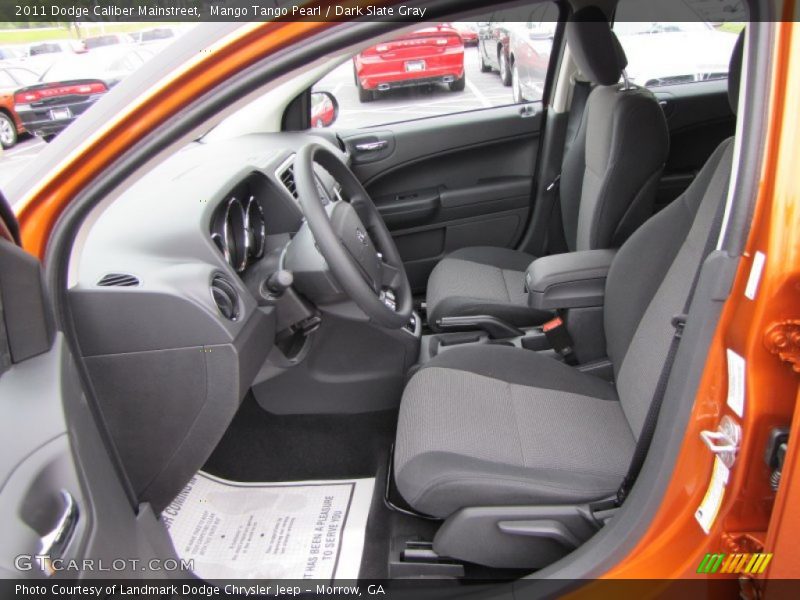 Mango Tango Pearl / Dark Slate Gray 2011 Dodge Caliber Mainstreet