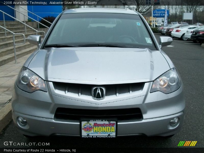 Alabaster Silver Metallic / Ebony 2008 Acura RDX Technology