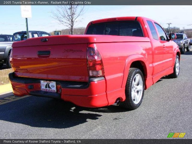 Radiant Red / Graphite Gray 2005 Toyota Tacoma X-Runner