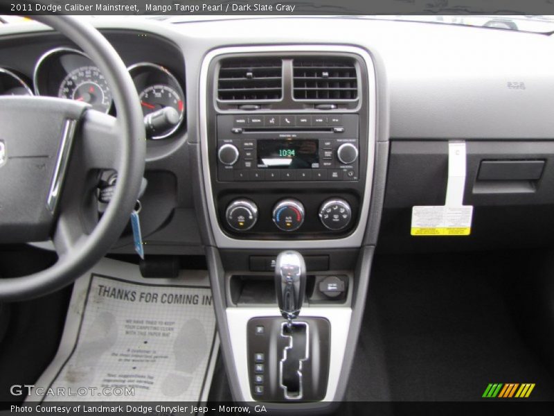 Mango Tango Pearl / Dark Slate Gray 2011 Dodge Caliber Mainstreet