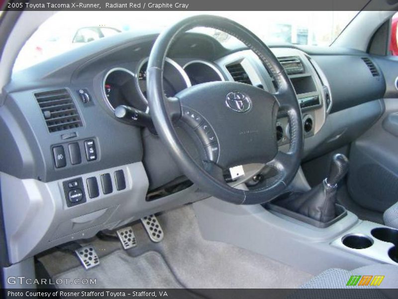 Radiant Red / Graphite Gray 2005 Toyota Tacoma X-Runner