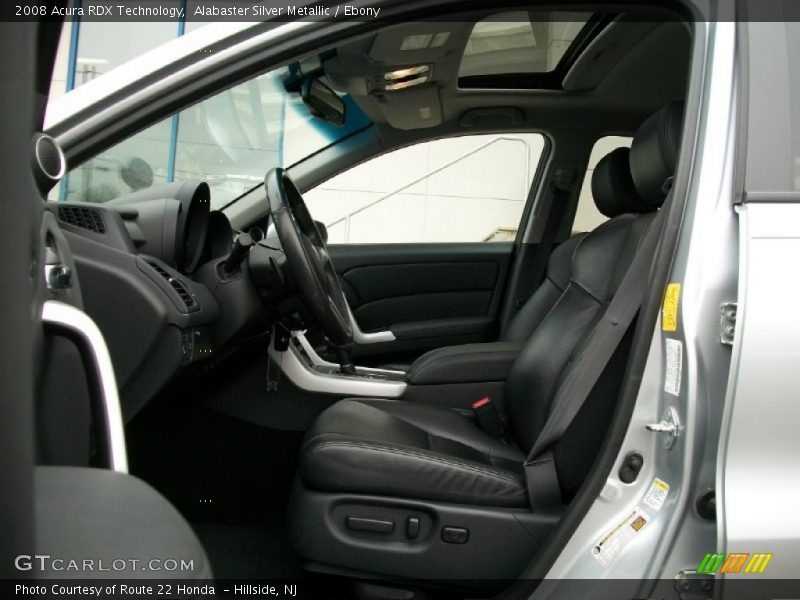 Alabaster Silver Metallic / Ebony 2008 Acura RDX Technology