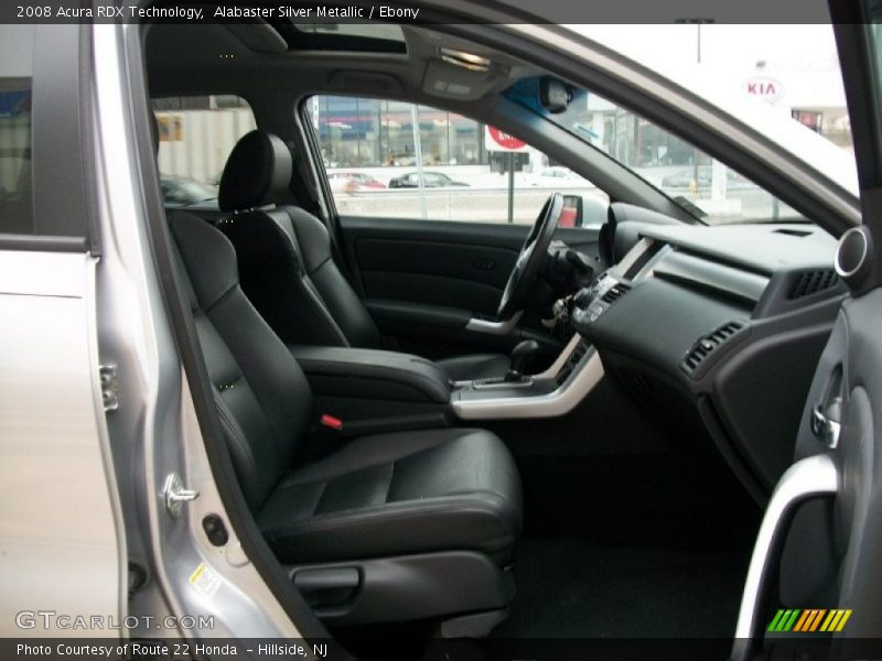 Alabaster Silver Metallic / Ebony 2008 Acura RDX Technology