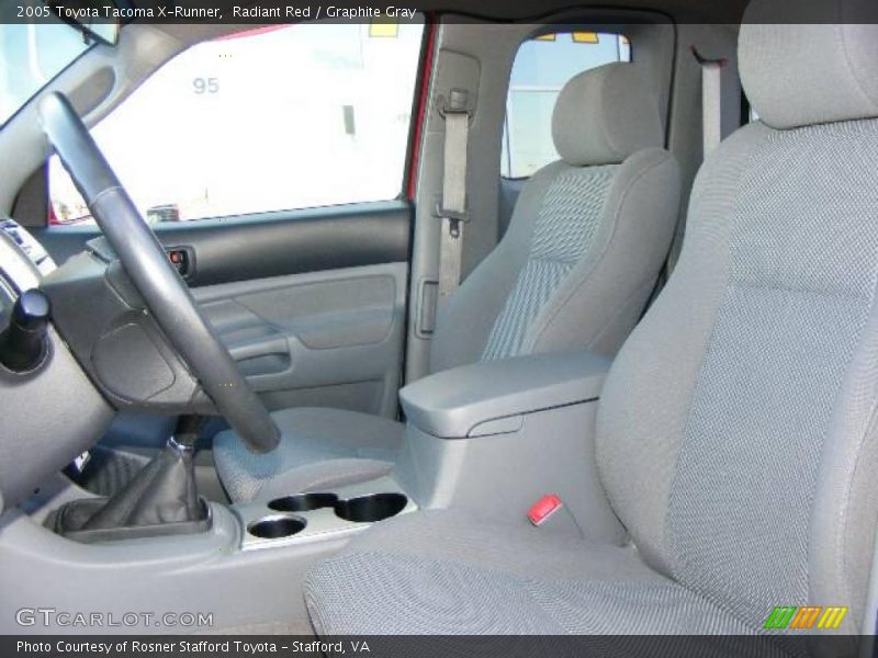 Radiant Red / Graphite Gray 2005 Toyota Tacoma X-Runner