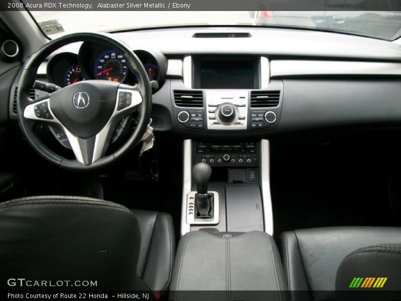 Alabaster Silver Metallic / Ebony 2008 Acura RDX Technology