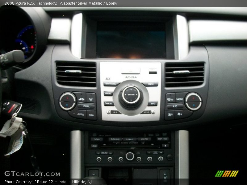 Alabaster Silver Metallic / Ebony 2008 Acura RDX Technology