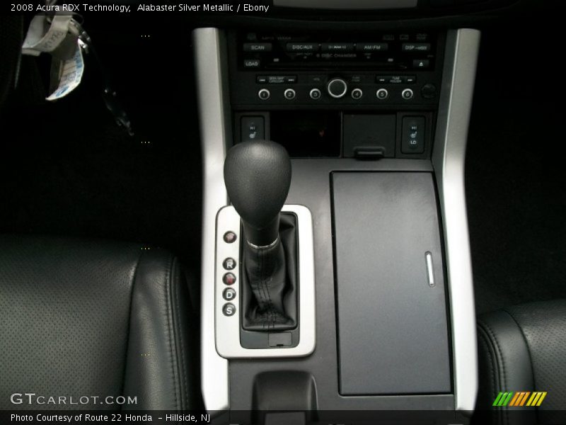Alabaster Silver Metallic / Ebony 2008 Acura RDX Technology