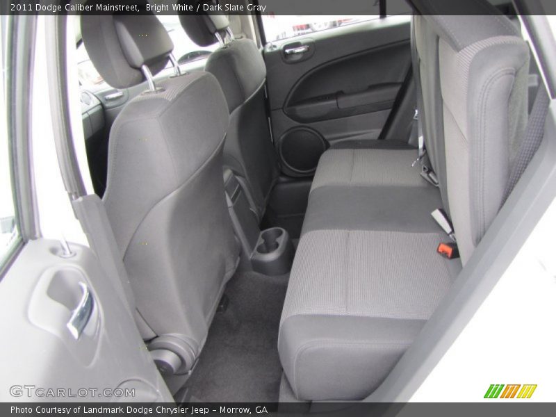Bright White / Dark Slate Gray 2011 Dodge Caliber Mainstreet