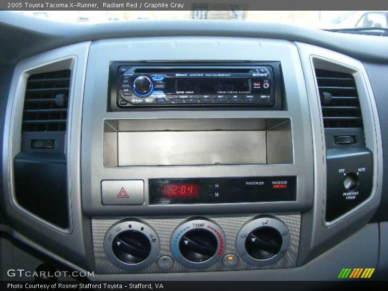 Radiant Red / Graphite Gray 2005 Toyota Tacoma X-Runner