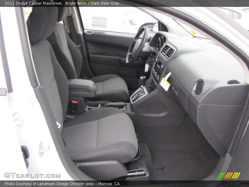 Bright White / Dark Slate Gray 2011 Dodge Caliber Mainstreet