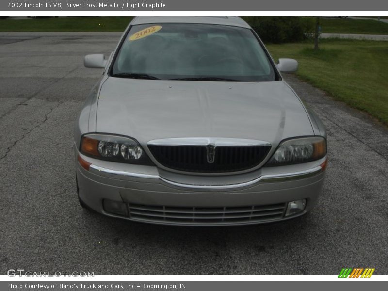 Silver Frost Metallic / Light Graphite 2002 Lincoln LS V8