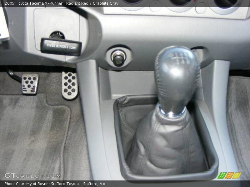 Radiant Red / Graphite Gray 2005 Toyota Tacoma X-Runner