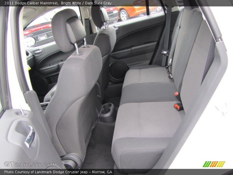 Bright White / Dark Slate Gray 2011 Dodge Caliber Mainstreet