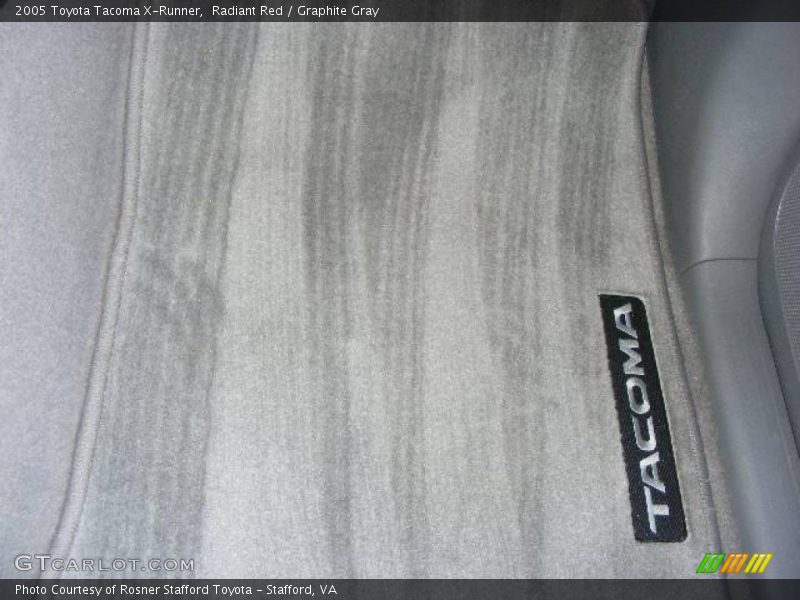 Radiant Red / Graphite Gray 2005 Toyota Tacoma X-Runner