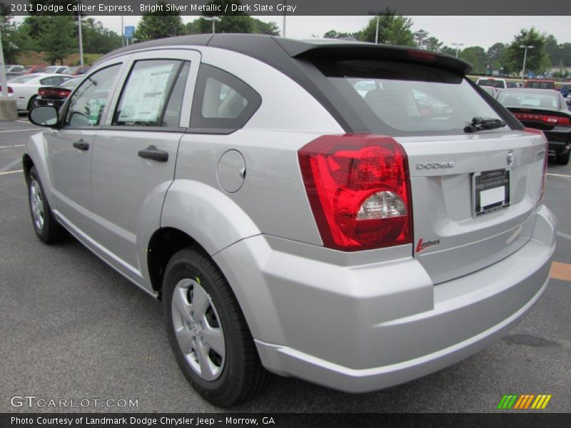 Bright Silver Metallic / Dark Slate Gray 2011 Dodge Caliber Express