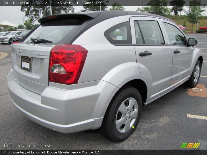 Bright Silver Metallic / Dark Slate Gray 2011 Dodge Caliber Express