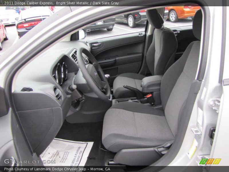 Bright Silver Metallic / Dark Slate Gray 2011 Dodge Caliber Express