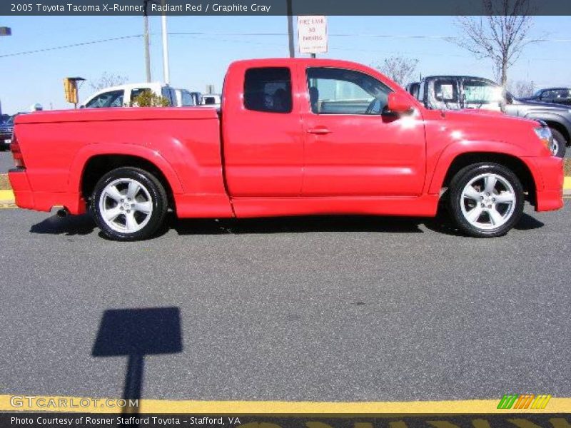 Radiant Red / Graphite Gray 2005 Toyota Tacoma X-Runner