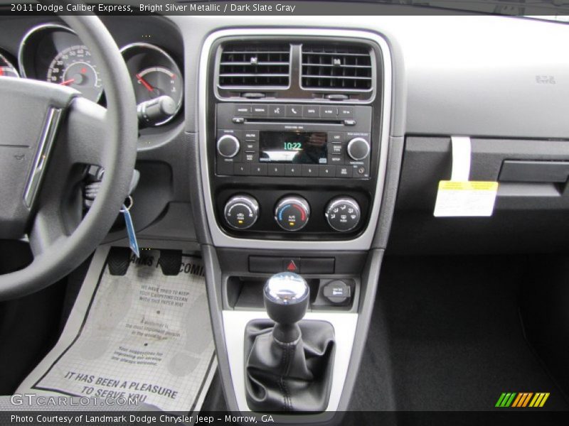 Controls of 2011 Caliber Express