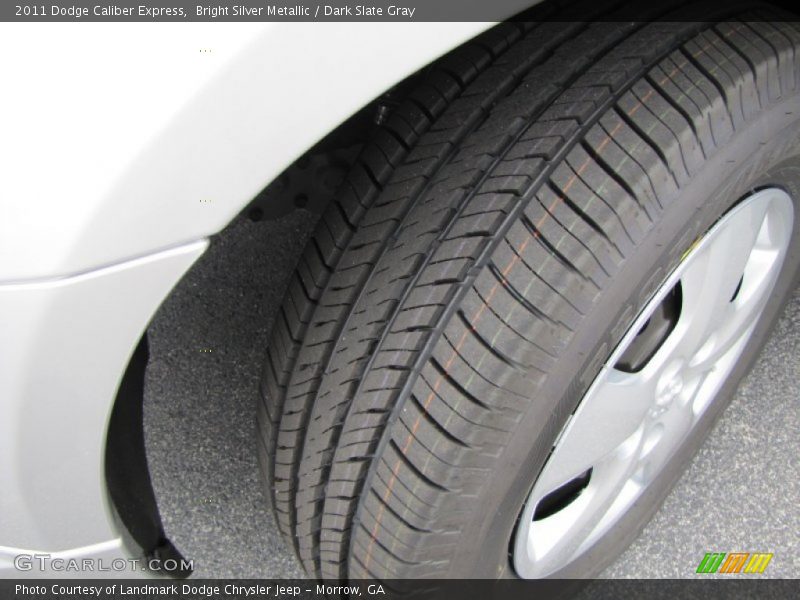 Bright Silver Metallic / Dark Slate Gray 2011 Dodge Caliber Express