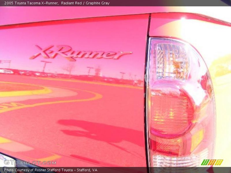 Radiant Red / Graphite Gray 2005 Toyota Tacoma X-Runner