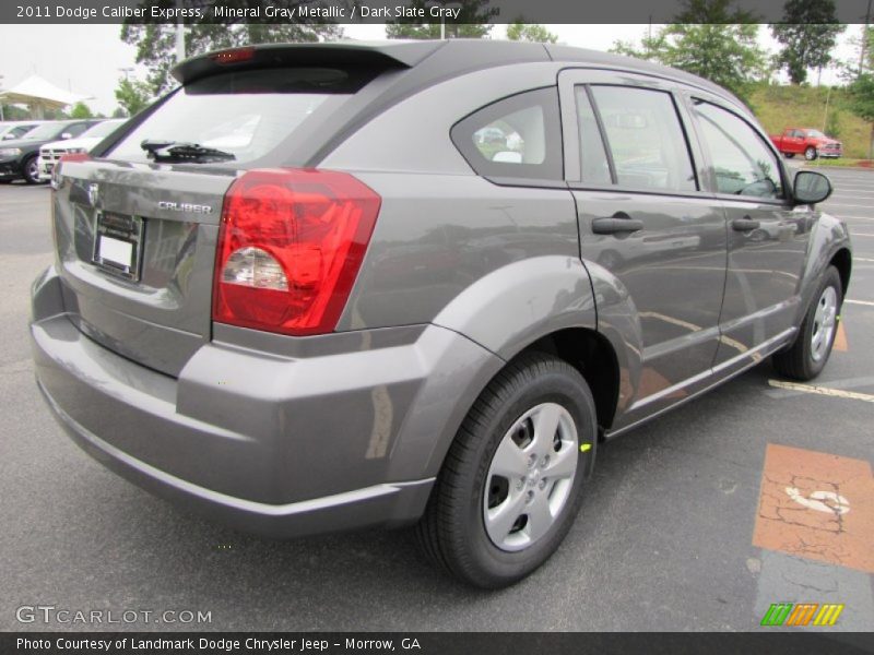 Mineral Gray Metallic / Dark Slate Gray 2011 Dodge Caliber Express
