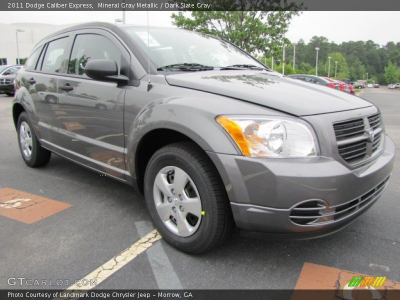 Mineral Gray Metallic / Dark Slate Gray 2011 Dodge Caliber Express