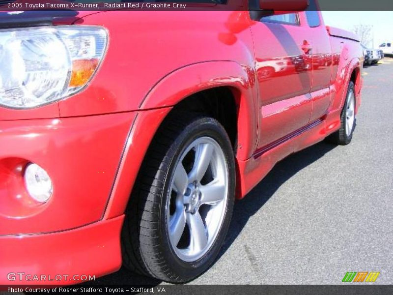 Radiant Red / Graphite Gray 2005 Toyota Tacoma X-Runner