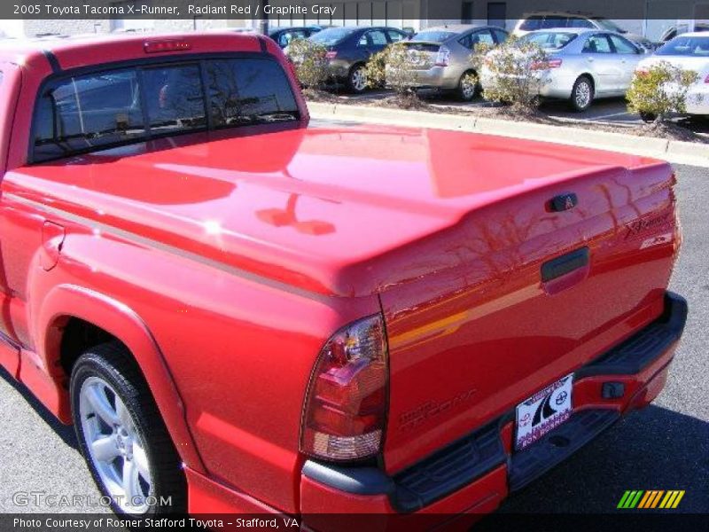 Radiant Red / Graphite Gray 2005 Toyota Tacoma X-Runner