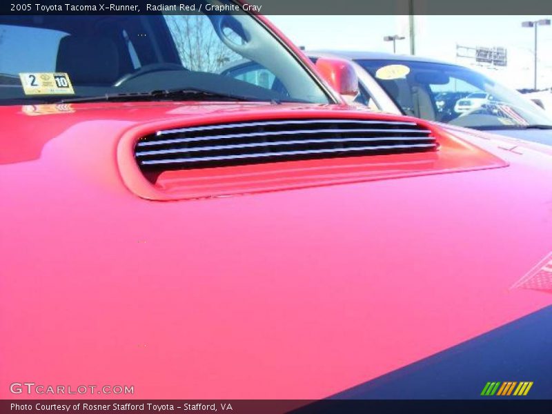 Radiant Red / Graphite Gray 2005 Toyota Tacoma X-Runner