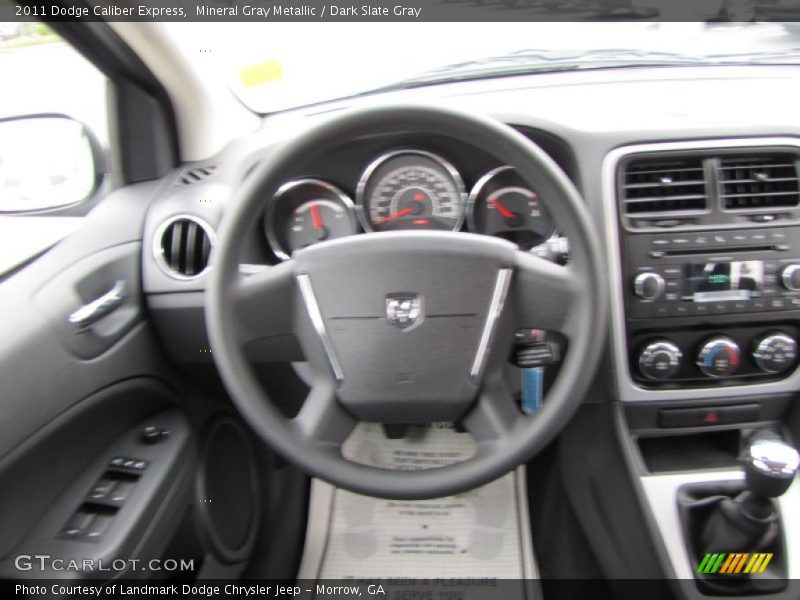 Mineral Gray Metallic / Dark Slate Gray 2011 Dodge Caliber Express