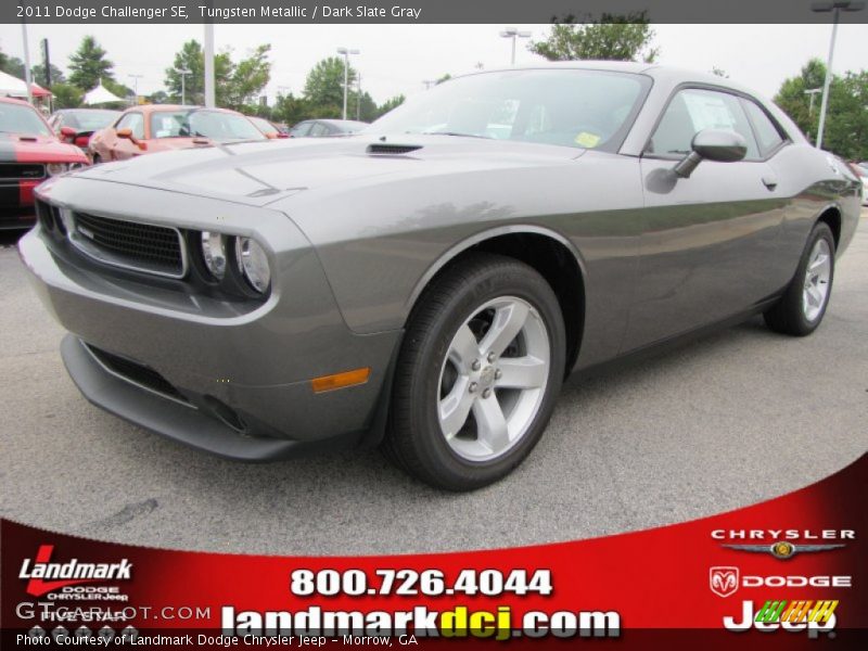 Tungsten Metallic / Dark Slate Gray 2011 Dodge Challenger SE