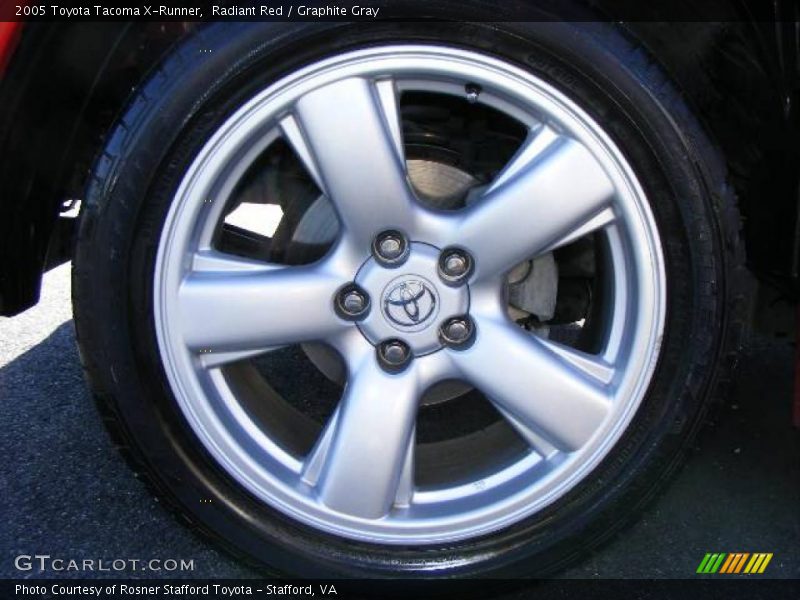 Radiant Red / Graphite Gray 2005 Toyota Tacoma X-Runner
