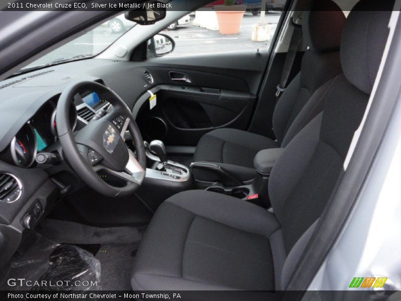 Silver Ice Metallic / Jet Black 2011 Chevrolet Cruze ECO
