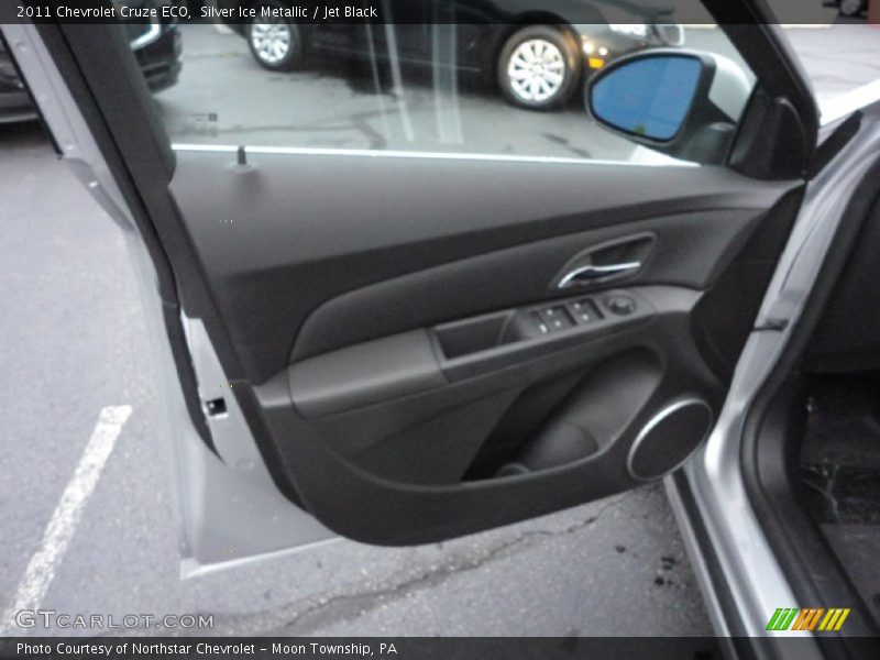 Silver Ice Metallic / Jet Black 2011 Chevrolet Cruze ECO