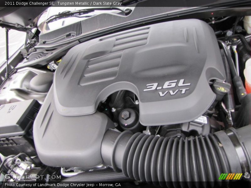 Tungsten Metallic / Dark Slate Gray 2011 Dodge Challenger SE