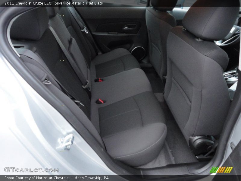 Silver Ice Metallic / Jet Black 2011 Chevrolet Cruze ECO